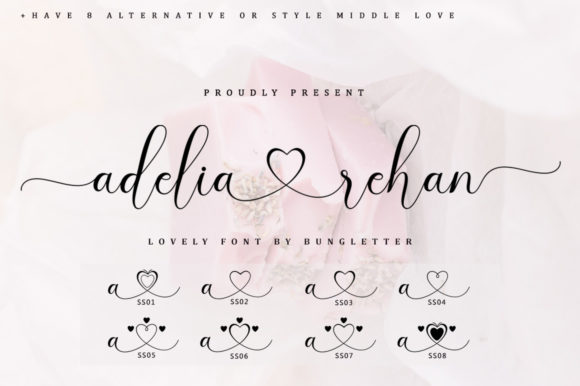 Adelia Rehan: A Script Font for Luxurious Branding and Creative Projects