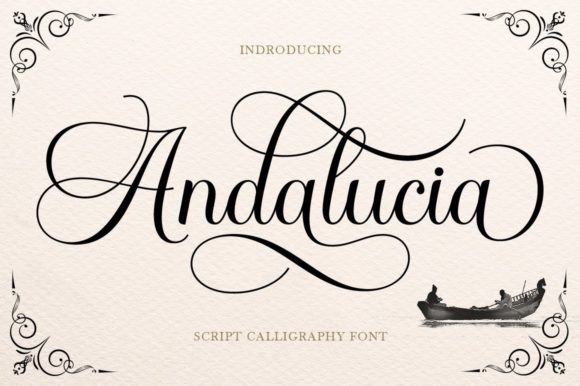 Andalucia: A Stylish Script Handwritten Font for Designers