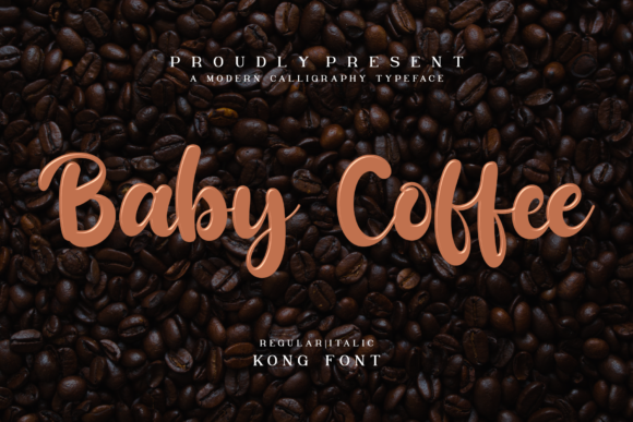 Baby Coffee: A Playful Script Font for Scroll-Stopping Visuals