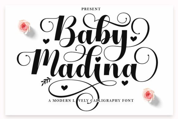 Baby Madina: A Script Font for Creative Campaigns