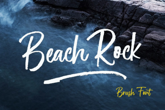 Beach Rock: A Script Font That Brings Warmth and Elegance to Your Creative Projects