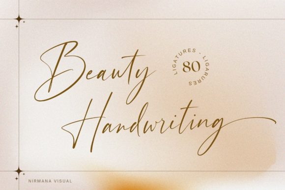 Beauty Handwriting for Creative Campaigns and Branding