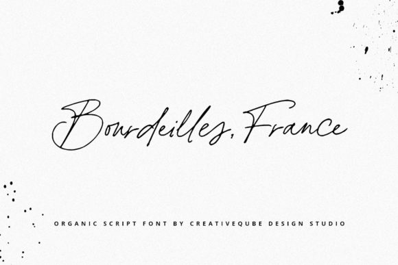 Bourdeilles France: A Script Font That Elevates Branding