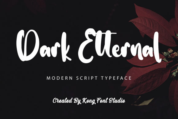 Dark Ethernal: A Playful Handwritten Script Font for Campaign Design