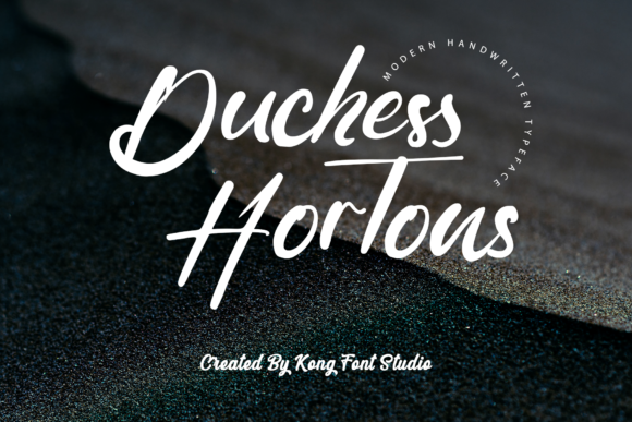 Duchess Hortons Font for Handmade Branding That Feels Human