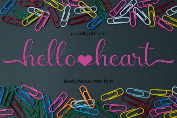 Enhance Your Brand with Hello Heart Script Font