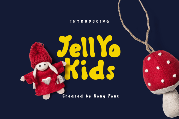 Jellyo Kids: A Playful Handwritten Font for Real Design Projects