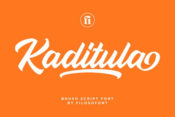 Kaditula: A Modern Script Font for Editorial Design
