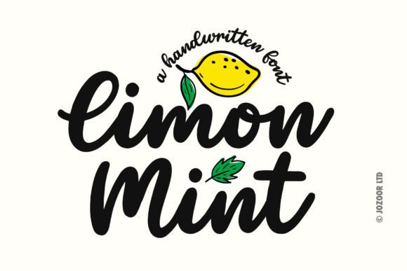Limon Mint Font for Modern Campaign Design