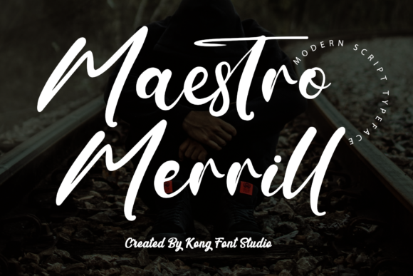 Maestro Merrill: A Playful Handwritten Script Font for Thoughtful Design