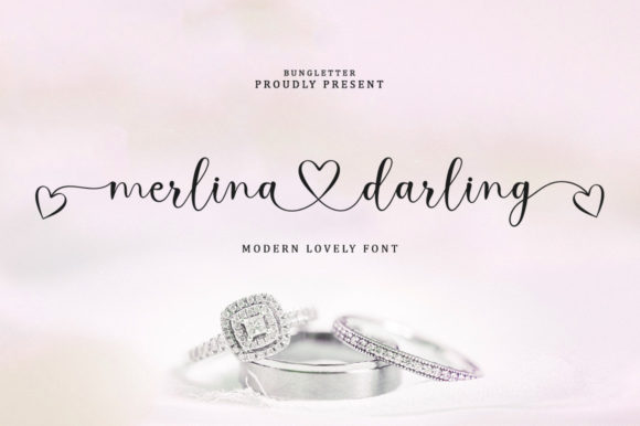 Merlina Darling: A Luxurious Modern Calligraphy Font