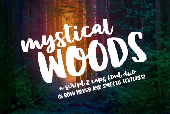 Mystical Woods: A Font for Elegant Storytelling