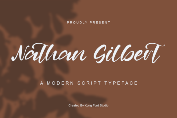 Nathan Gilbert Handwritten Script Font for Digital Branding