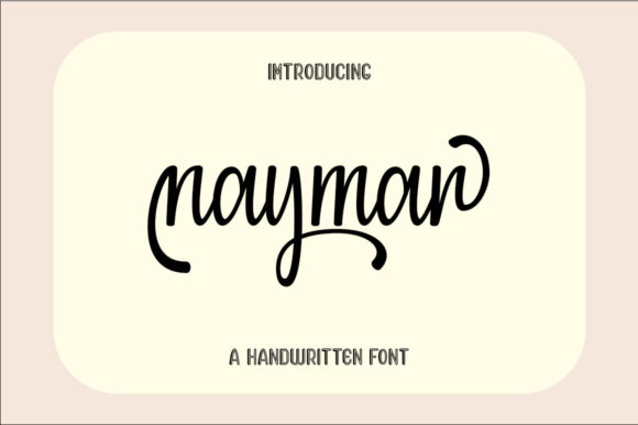 Naymar: A Script Font for Editorial Elegance and Versatile Design