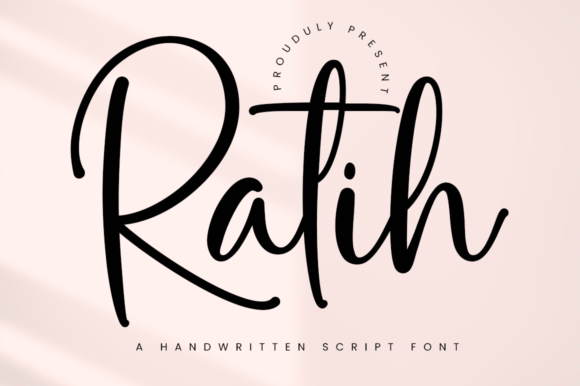Ratih: A Script Font That Elevates Your Brand with Elegance and Versatility