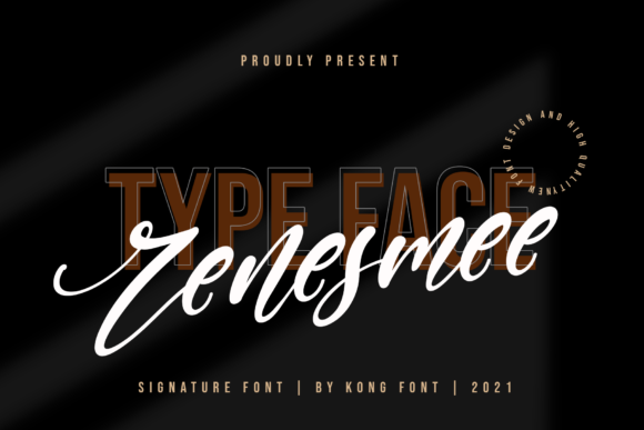Renesmee: A Playful Handwritten Script Font for Digital Branding