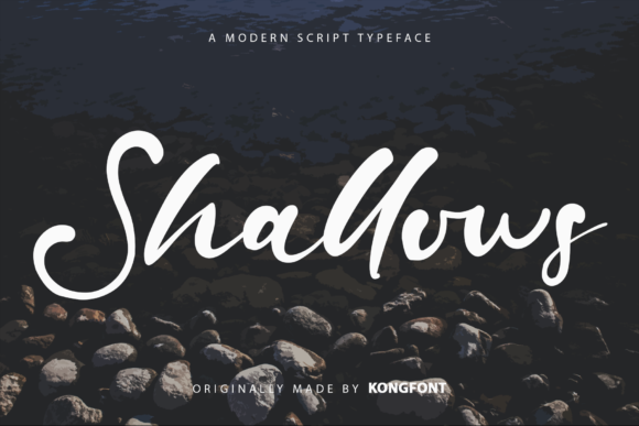 Shallows: A Playful Handwritten Font for Modern Designers