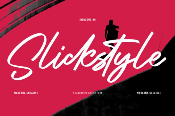 Slickstyle: A Script Font for Elegant Editorial Design